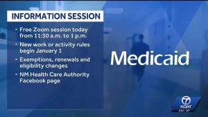 New Mexico Health Care Authority Offers Free Online Sessions On 2027 Medicaid Ch