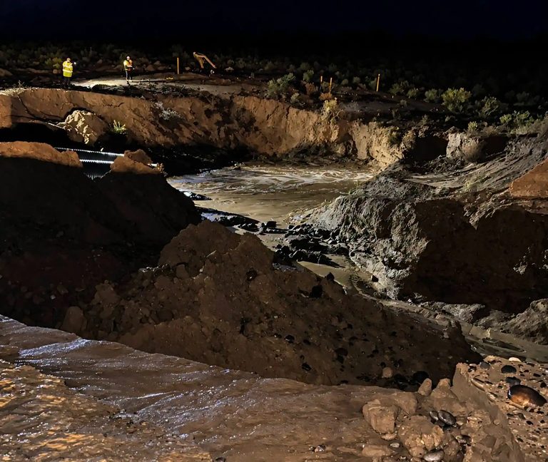 New Mexico National Guard Rescues Infant From Flood Stricken Home Near Chaco Can