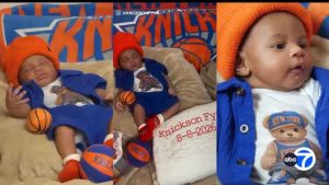 New York Family Names Newborn Knickson Fyve To Honor Knicks Championship