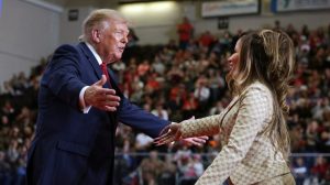 Nicki Minaj Backs President Trump At Port Huron Rally Urges Support For Michigan