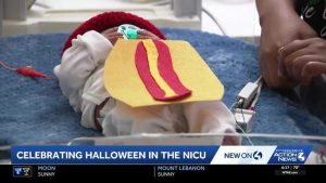 Nicu Nurse At Upmc Magee Womens Brings Halloween Joy To Newborns