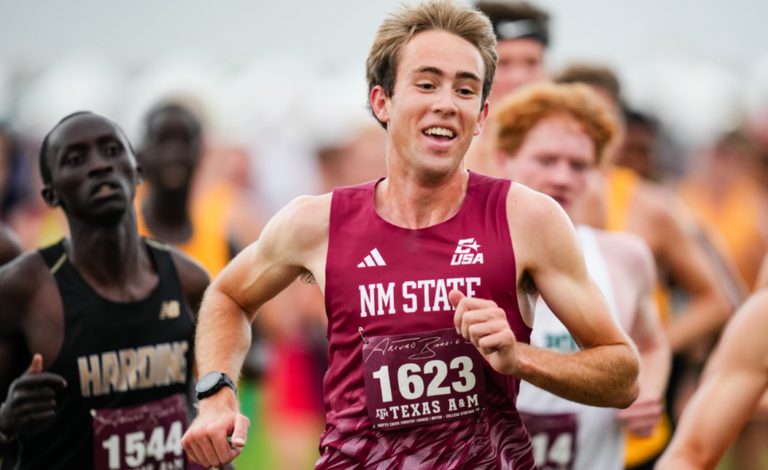 Nm State Senior Thomas Croshaw Earns Cusa Male Athlete Of The Week Honors