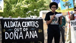 Nmsu Students Rally In Las Cruces Urging Statewide Ban On Ai Data Centers