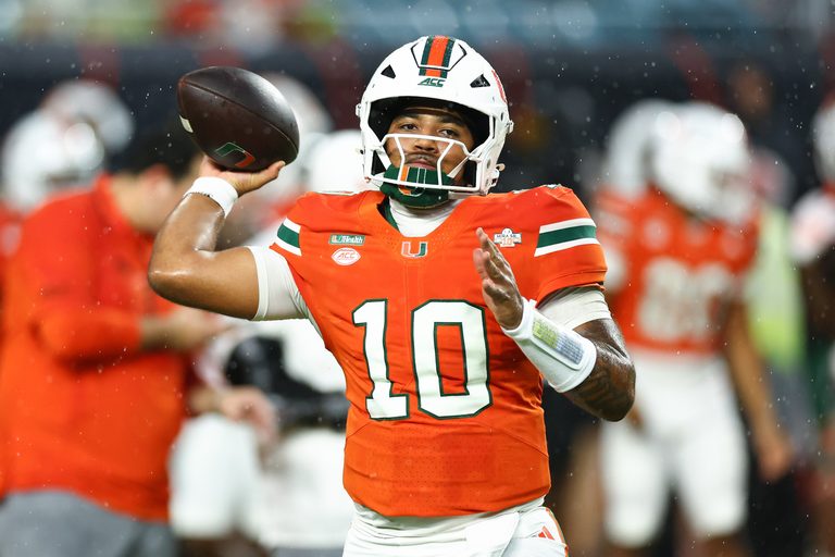 No 3 Miami Defeats Florida State 43 35 In Double Overtime Eyes Top Ap Spot