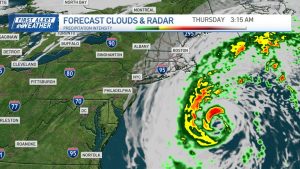 Nor Easter Brings Breezy Temps And Coastal Rip Currents To Massachusetts