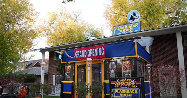 North End S Flashback Video Halloween Display Delights Boise Families