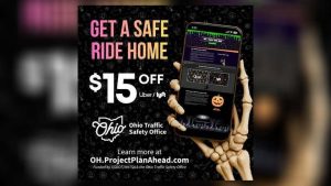 Ohio Offers Free Rideshare Credit To Curb Impaired Driving This Halloween