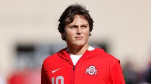 Ohio State Qb Julian Sayin Out Indefinitely Freshman Luke Fahey To Lead Buckeyes