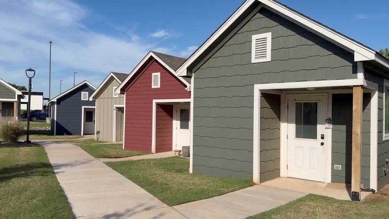 Okc Tiny Home Community Adds Nine Homes To Aid Youth Aging Out Of Foster Care