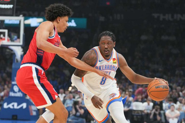 Oklahoma City Thunder Win 108 101 As Jalen Williams Carted Off With Leg Injury