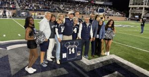 Old Dominion Honors Taylor Heinicke By Retiring No 14 Jersey