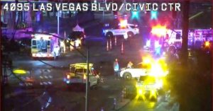 One Dead Another Critical After Head On Crash On Las Vegas Blvd North
