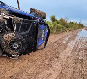 One Hospitalized Another Detained After Vehicle Rollover Near Odessa