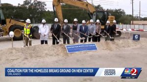 Orange County Breaks Ground On 29 5 Million Homeless Services Center In Orlando