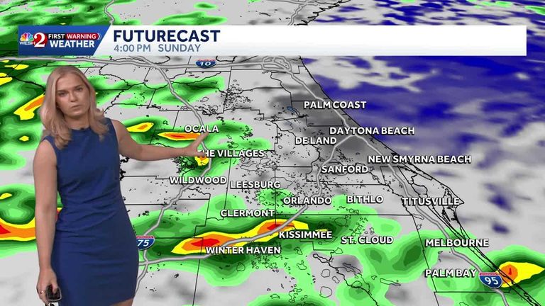 Orlando Halloween Weekend Forecast Mostly Sunny With Evening Showers