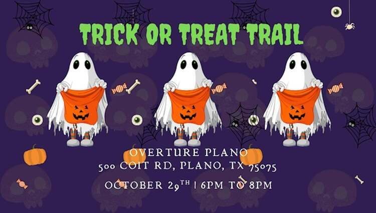 Overture Plano Trick Or Treat Trail Plano