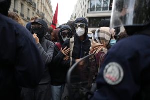 Paris High School Protests Over Education Funding Spark Police Tear Gas Response