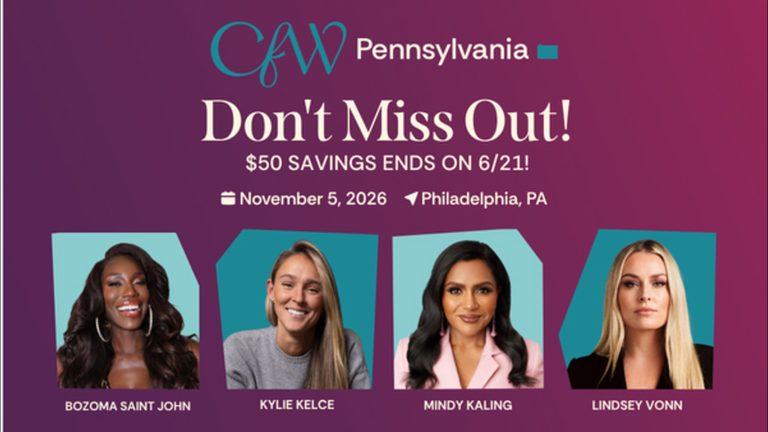Pennsylvania Conference For Women Returns Nov 5 With Top Speakers