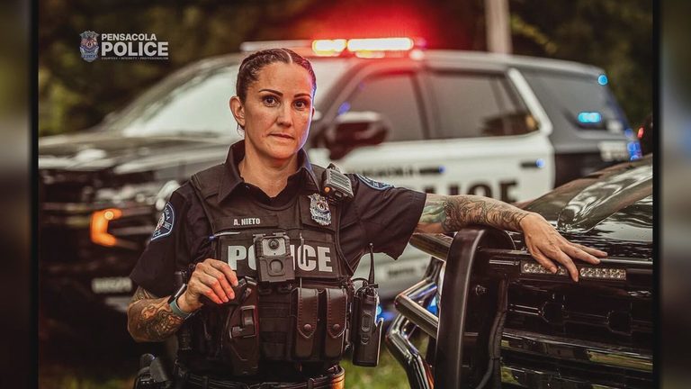 Pensacola Detective Angela Nieto Killed In Motorcycle Crash Community Mourns