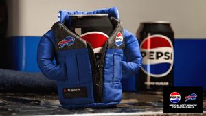 Pepsi And Off Season Debut Free Buffalo Bills Mini Puffer Can Koozie In Syracuse