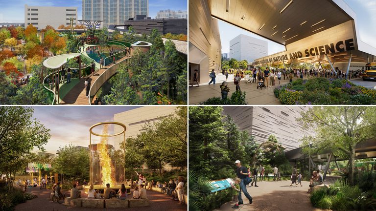 Perot Museum To Add Outdoor Science Campus Fire Tornado And Green Space In Dalla