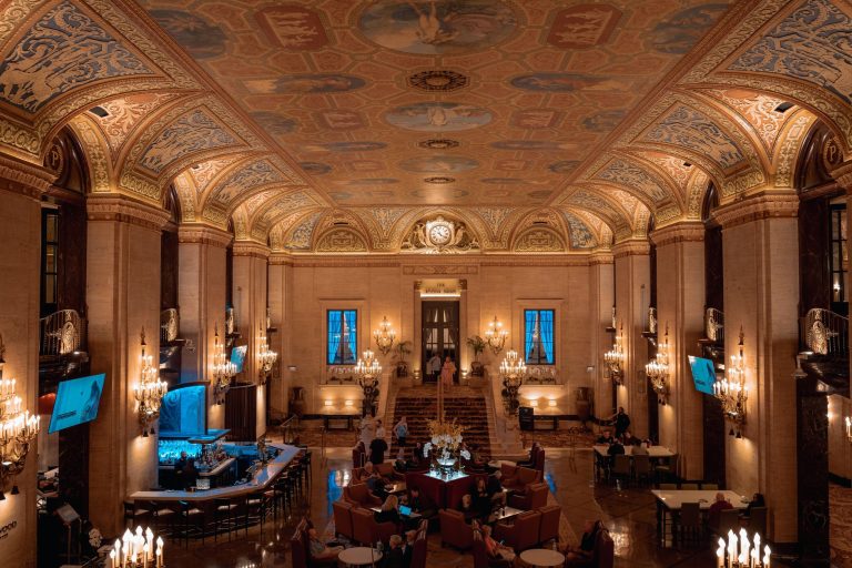 The Davenport Grand Hotel – Skywalk & Lobby Bar — Spokane