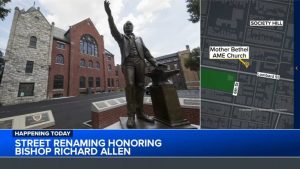Philadelphia City Council Renames 6Th Lombard Corner Bishop Richard Allen Way