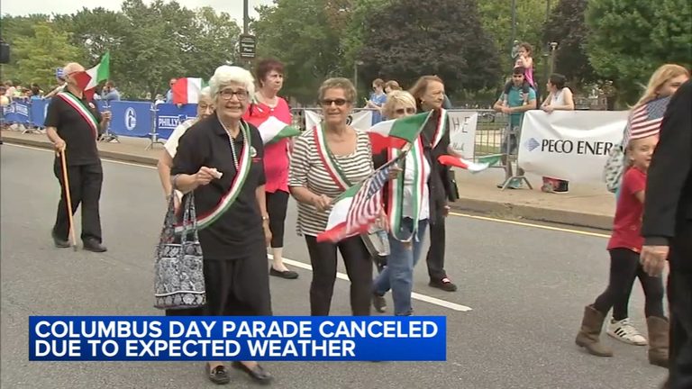 Philadelphia Columbus Day Parade Called Off Because Of Rain