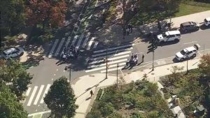 Philadelphia Police Neutralize Armed Threat On Ben Franklin Parkway Area Closed