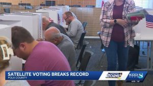 Polk County Sees Record Early Votes At Satellite Polling Sites