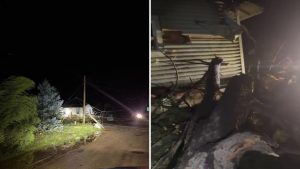 Possible Tornado Damages Homes And Knocks Out Power In Heber Overgaard