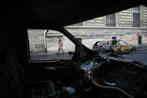 President Trump Blames Migrants For France Riots As Officials Cite No Evidence