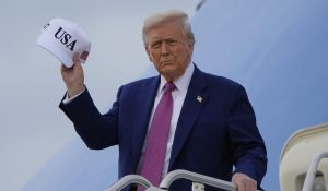 President Trump Criticizes Obama While Campaigning In Michigan
