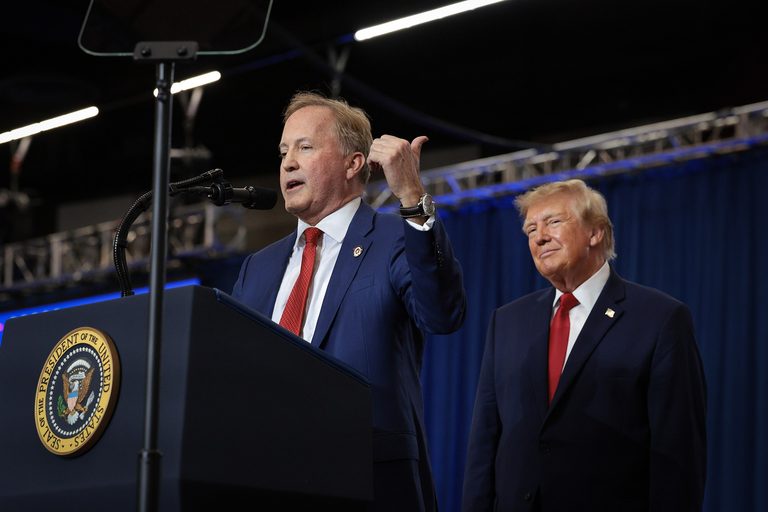 President Trump Draws Massive Crowd To Lubbock Rally Supporting Senate Candidate