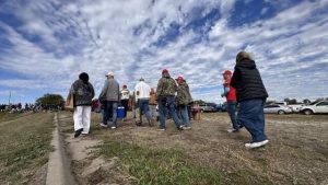 President Trump Heads To Park City For Midterm Rally As Kansas Voters Line Up Ea