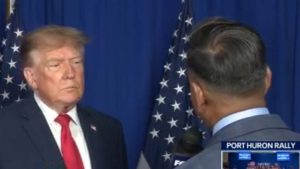 President Trump Rallies Port Huron Voters On Tariffs Iran Conflict And 2026 Outl