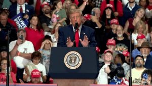 President Trump Rallies Syracuse Calls Out Governor Hochul And Welcomes Mike Tys
