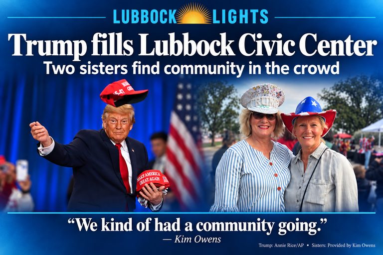 President Trump Rallies Thousands In Lubbock Backs Sen Paxton As Senate Race Tig