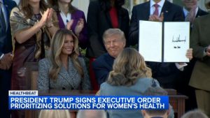 President Trump Signs Executive Order Creating Nih Women S Health Division