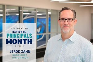 Principal Jerod Zahn Celebrated During National Principals Month In Arlington Is