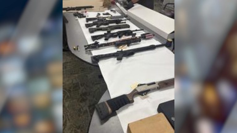 Probation Check Leads To Seizure Of Semi Automatic Rifles And Thousands Of Round