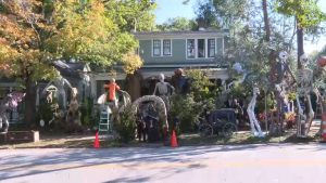 Raleigh Works With Longtime Oakwood Homeowner To Keep Halloween Tradition Alive