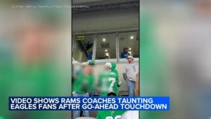 Rams Coach Sean Mcvay Says Staff Will Learn From Booth Incident With Eagles Fans
