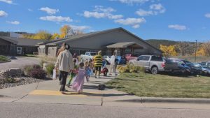 Rapid City Preschoolers And Seniors Share Halloween Treats At Good Samaritan