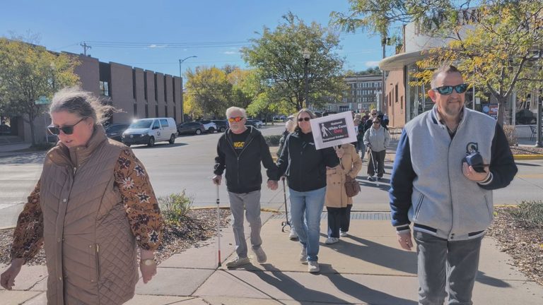 Rapid City White Cane Walk Highlights Pedestrian Rights And Driver Law