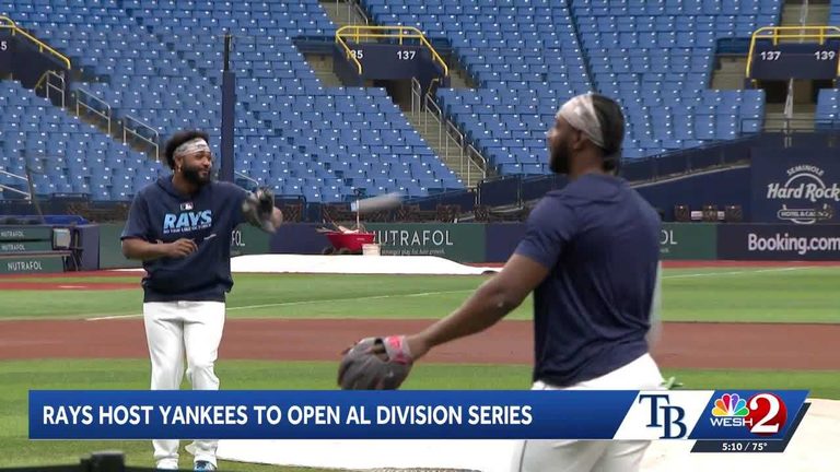 Rays Set To Host Yankees In Al Division Series At Tropicana Field