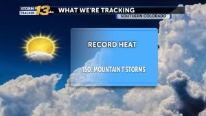 Record High Temperatures Grip Colorado Springs And Pueblo As Warm Front Lingers
