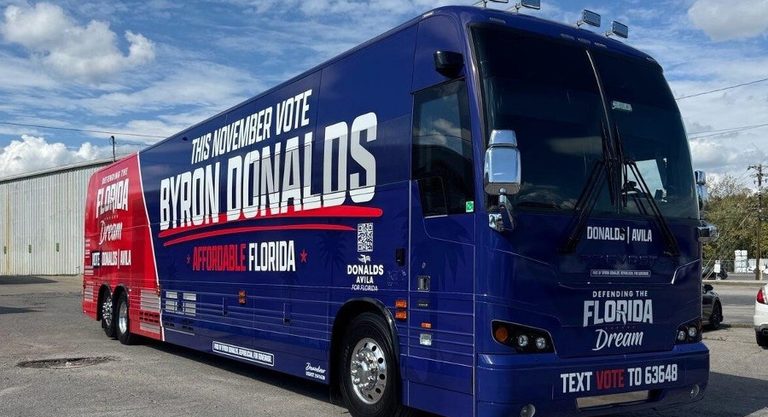 Rep Byron Donalds Launches 50 Stop Defending The Florida Dream Bus Tour