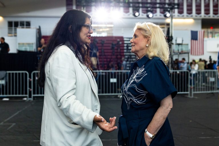 Rep Tlaib And Rep Dingell Convene Canton Township Press Conference Condemning An