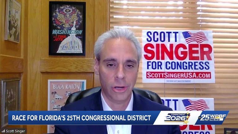 Republican Former Boca Raton Mayor Scott Singer Challenges Rep Jared Moskowitz I